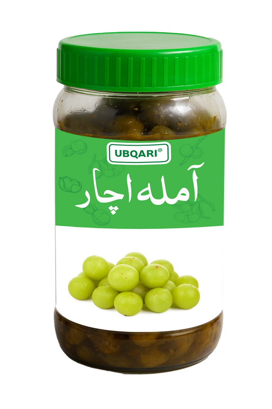 Ubqari Amla Achar 450 gm jar – Tangy Gooseberry Pickle