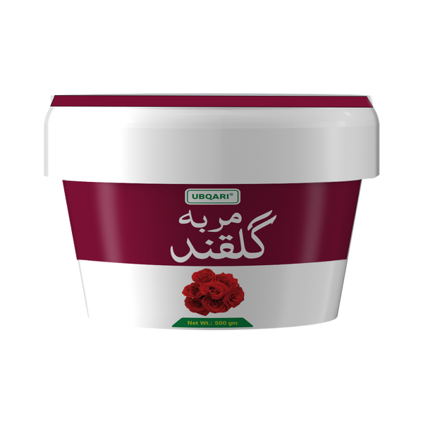 Ubqari Murabba Gulqand – 500gm | Herbal Rose Preserve