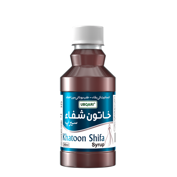 ubqari khatoon shifa syrup natural menstrual relief hormone balance steroid free buy now 240ml bottle