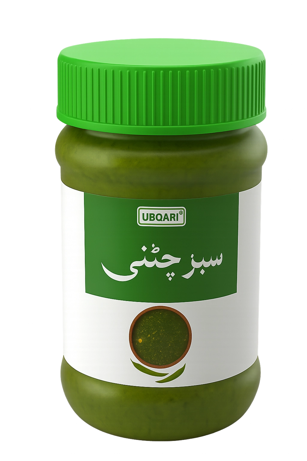Ubqari Sabz Chutney - 400g | Fresh Green Chutney with Natural Ingredients