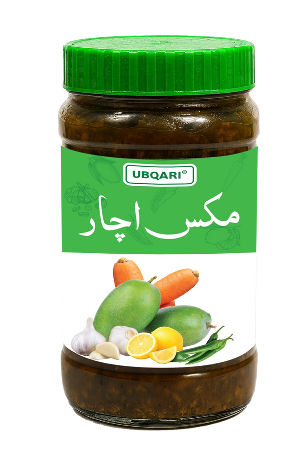 Ubqari Mix Achar 400 gm jar – Mixed Vegetable Pickle